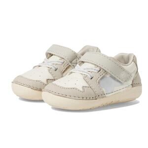 Stride Rite Girl SM Waverly Ecru Sneaker Size 3 Wide Toddler Shoes Off White NIB